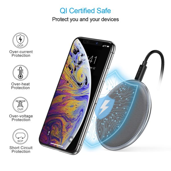 Choetech T539-S Fast Wireless Charger - Image 6