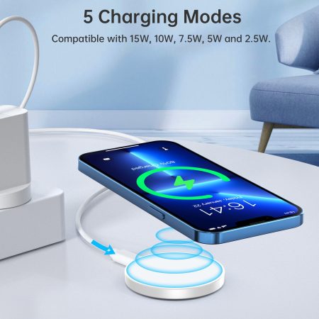CHOETECH T603-F Ring Holder and Magnetic 15W Wireless Charger for Phone/airPod/iWatch - Image 7