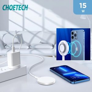 CHOETECH T603-F Ring Holder and Magnetic 15W Wireless Charger for Phone/airPod/iWatch - Image 10