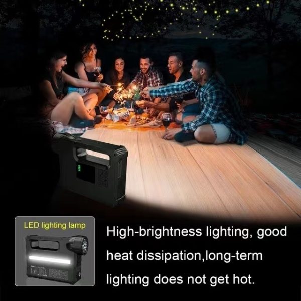 CHOETECH TC0017 4-in-1 10000mAh Car Jump Starter + Power Bank + Air Pump + LED Flashlight - Image 6