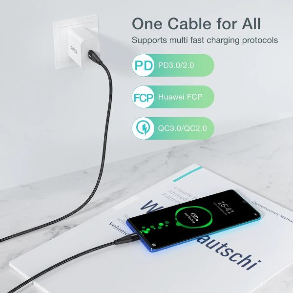 CHOETECH XCC-1003 USB-C To USB-C Cable 1.2M - Image 7