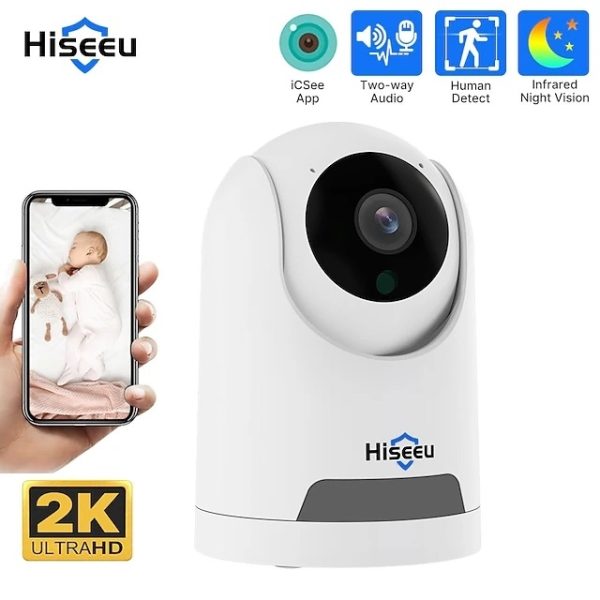Hiseeu FH2E 4MP Home WiFi Smart Camera - Image 2