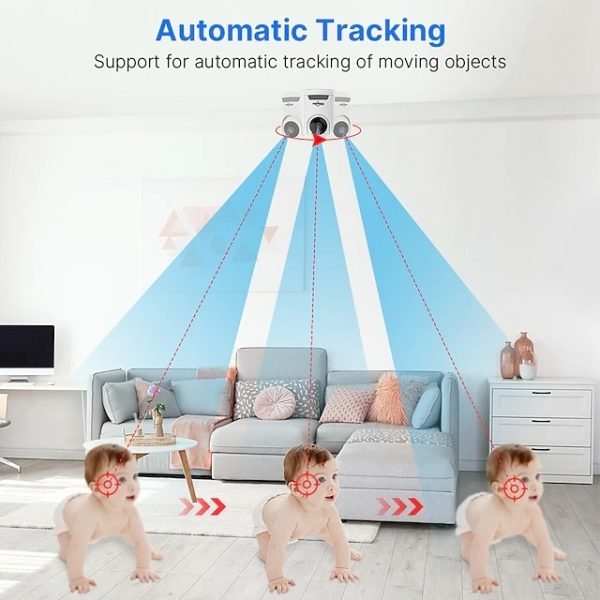 Hiseeu FH2E 4MP Home WiFi Smart Camera - Image 4