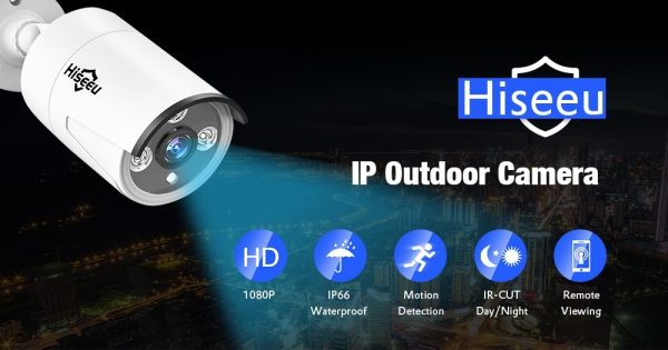 Hiseeu HB624P H.264 4MP PoE IP Camera - Image 4