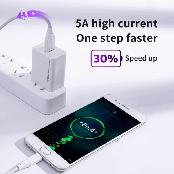 KIVEE KV-CT326 8-pin iPhone Charging Cable 1M White - Image 2
