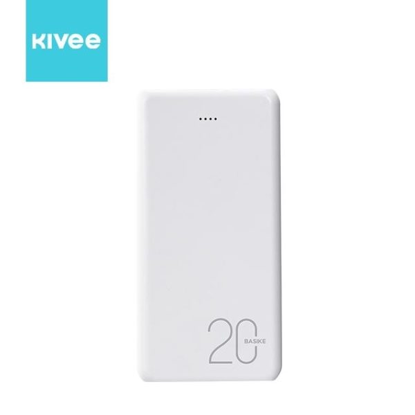 KIVEE PT63 20000mAh Power Bank White - Image 2