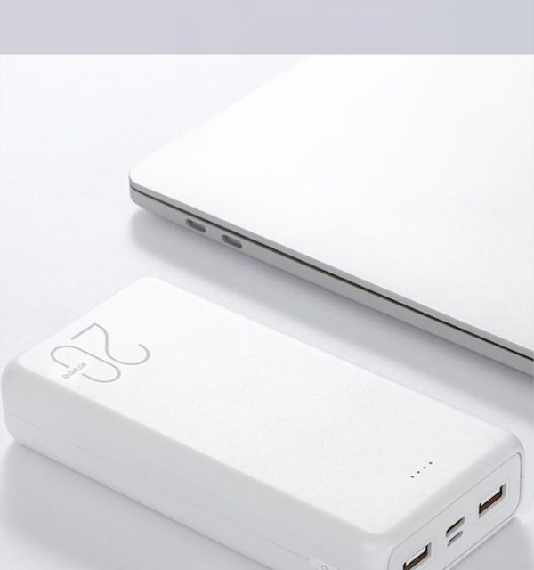 KIVEE PT63 20000mAh Power Bank White - Image 6
