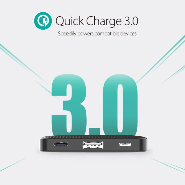 Ravpower RP-PB094 Super Slim Powerbank 10000mAh, PD 18w, QC3.0 - Image 2