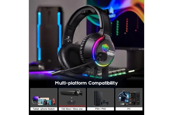 SoulBytes S19 RGB Gaming Headphones - Image 2