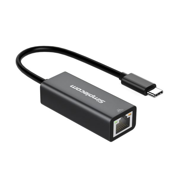 Simplecom NU314 SuperSpeed USB-C to Gigabit Ethernet Network Adapter - Image 2