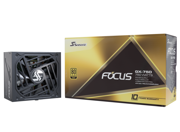Seasonic FOCUS GX-750 ATX 3.0 750W Gold PSU (SSR-750FX3) - Image 7