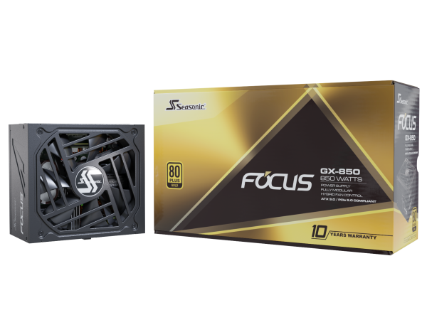 Seasonic FOCUS GX-850 ATX 3.0 850W Gold PSU (SSR-850FX3) - Image 7