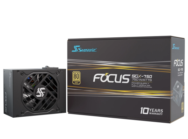 Seasonic FOCUS SGX-750 (2021) 750W Modular 80 Plus Gold PSU - Image 7