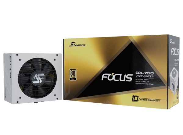 Seasonic FOCUS GX-750 White 750W ATX 3.0 Gold Modular PSU - Image 8