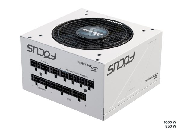 Seasonic FOCUS GX-850 White 850W ATX 3.0 Gold Modular PSU - Image 2