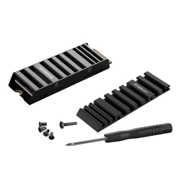 Simplecom SA110 M.2 SSD Aluminum Heatsink with Thermal Silicone Pads for PC and PS5 - Image 5
