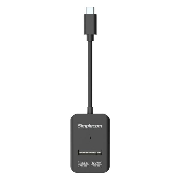 Simplecom SA506 NVMe / SATA Dual Protocol M.2 SSD to USB-C Adapter Converter USB 3.2 Gen 2 10Gbps - Image 4