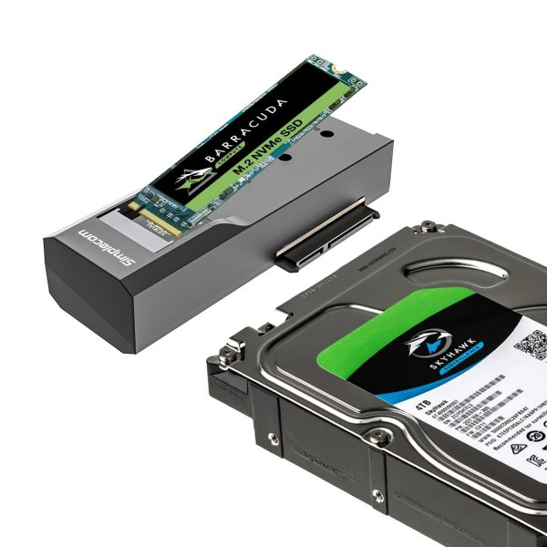 Simplecom SA536 USB to M.2 and SATA 2-IN-1 Adapter for 2.5"/3.5" HDD & NVMe/SATA M.2 SSD with Power Supply USB 3.2 Gen2 10Gbps - Image 3