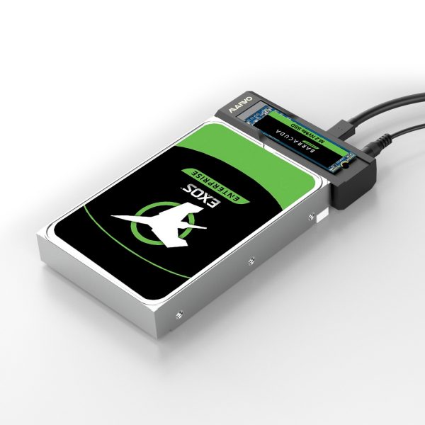 Simplecom SA536 USB to M.2 and SATA 2-IN-1 Adapter for 2.5"/3.5" HDD & NVMe/SATA M.2 SSD with Power Supply USB 3.2 Gen2 10Gbps - Image 6