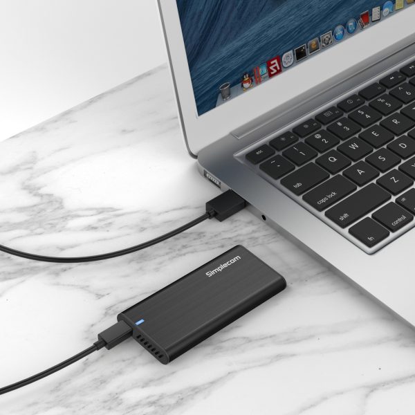 Simplecom SE502C SATA M.2 SSD to USB-C Enclosure USB 3.2 Gen1 5Gbps - Image 5