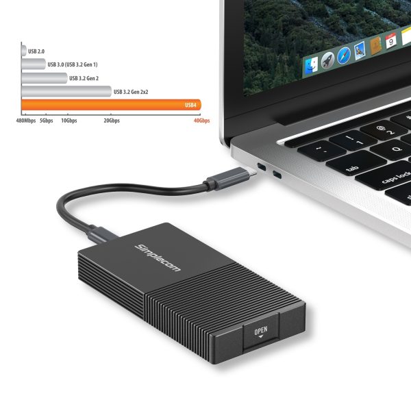 Simplecom SE640 USB4 to NVMe M.2 SSD USB-C Enclosure 40Gbps - Image 7