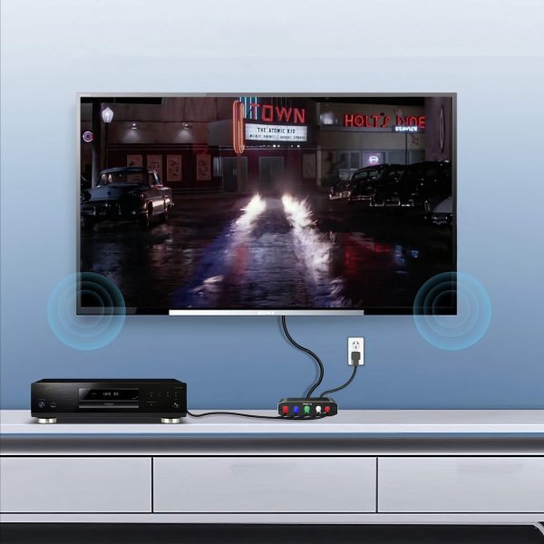 Simplecom CM505v3 Component (YPbPr + Stereo R/L) to HDMI Converter Full HD 1080p - Image 5