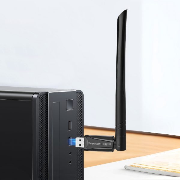 Simplecom NW831 Wi-Fi 6 and Bluetooth 5.3 Combo USB Adapter Dual Band AX900 - Image 5