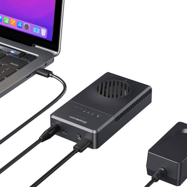 Simplecom SD560 Dual Bay NVMe M.2 SSD Enclosure Offline Clone Docking Station USB 3.2 Gen2 10Gbps - Image 5