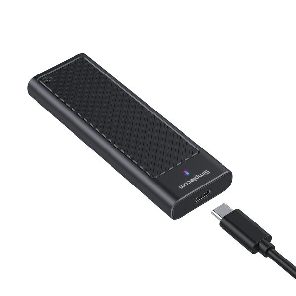 Simplecom SE538 M.2 SSD to USB 3.2 Gen 2x2 USB-C Enclosure 20Gbps NVMe SATA Dual Protocol - Image 3