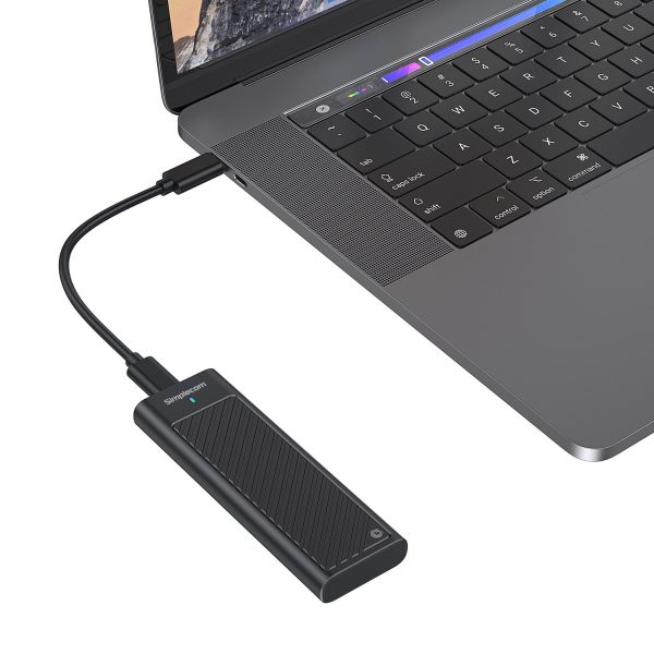 Simplecom SE538 M.2 SSD to USB 3.2 Gen 2x2 USB-C Enclosure 20Gbps NVMe SATA Dual Protocol - Image 6