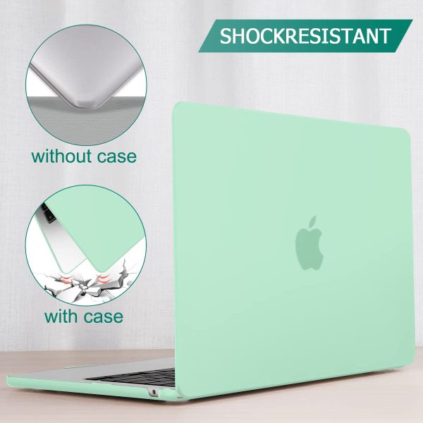 15 inch Air 2023 MacBook Air Matte Case  A2941 M2 Chip Hard Shell Case Keyboard Cover Green - Image 6