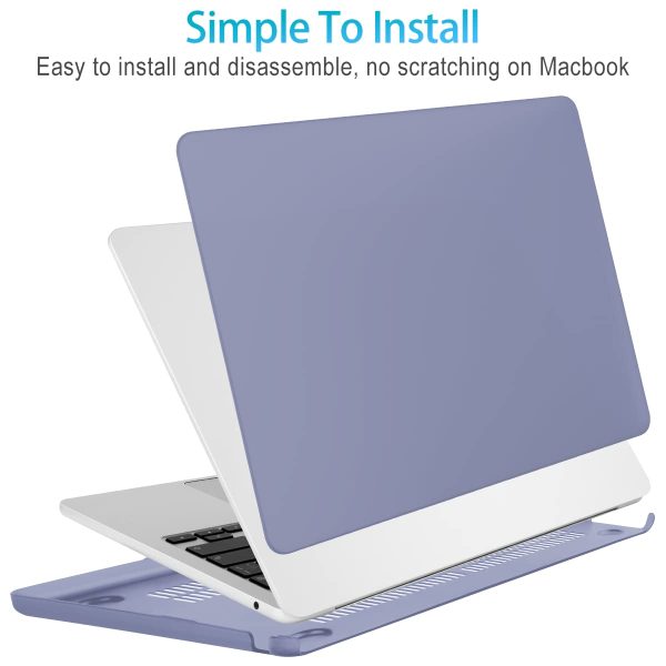 15 inch Air 2023 MacBook Air Matte Case  A2941 M2 Chip Hard Shell Case Keyboard Cover - Image 3