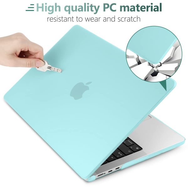 15 inch Air 2023 MacBook Air Matte Case  A2941 M2 Chip Hard Shell Case Keyboard Cover Sky Blue - Image 7