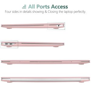 Suitable for  MacBook Air 13 Inch Case 2022 2021 2020 2019 2018, A1932, A2179, A2337 Shell Case Keyboard Cover - Image 5