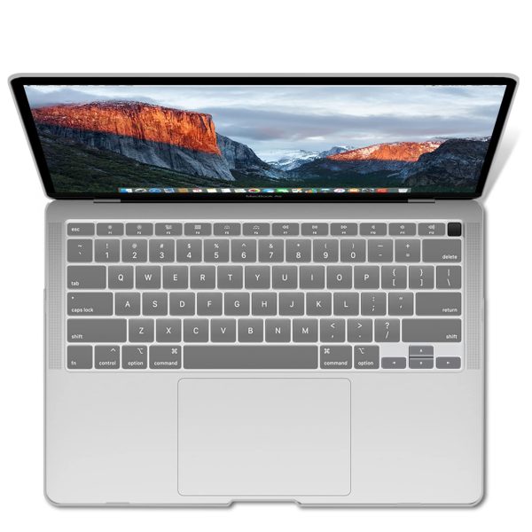 MacBook Air 13 Inch Case 2020 2019 2018, A1932, A2179, A2337 Shell Case Keyboard Cover Clear - Image 6