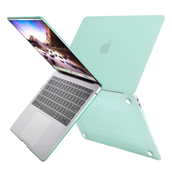 MacBook Air 13 Inch Case 2020 2019 2018, A1932, A2179, A2337 Shell Case Keyboard Cover Green - Image 5
