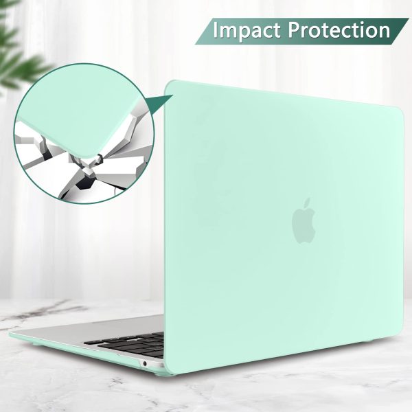 MacBook Air 13 Inch Case 2020 2019 2018, A1932, A2179, A2337 Shell Case Keyboard Cover Green - Image 7