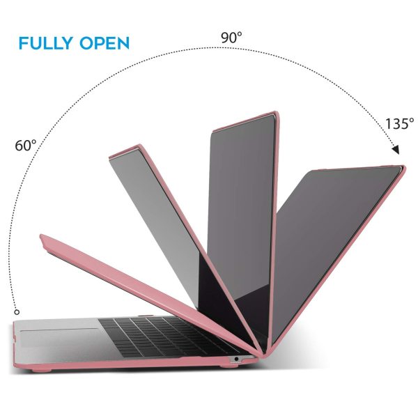 MacBook Air 13 Inch Case 2020 2019 2018, A1932, A2179, A2337 Shell Case Keyboard Cover Pink - Image 7