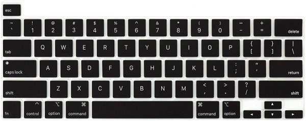 MacBook Pro 16 inch 2020 Release A2141 Matte Shell Case Keyboard Cover Touch Bar Clear - Image 4