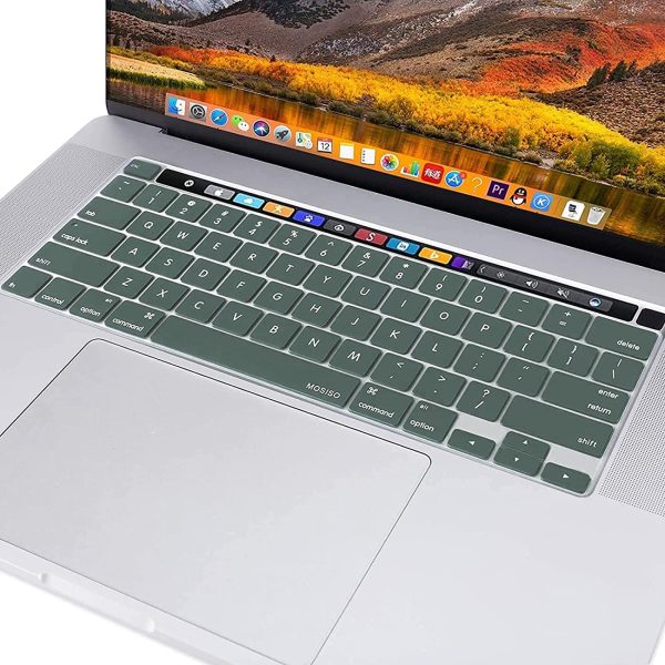 Keyboard Cover Skin For MacBook Pro 13 Pro 16 A2338 A2289 A2251 A2141 M1 M2 2020 to 2023 Dgreen - Image 6