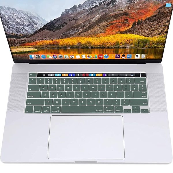 Keyboard Cover Skin For MacBook Pro 13 Pro 16 A2338 A2289 A2251 A2141 M1 M2 2020 to 2023 Dgreen - Image 7