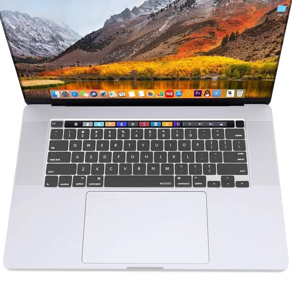 Keyboard Cover Skin For MacBook Pro 13 Pro 16 A2338 A2289 A2251 A2141 M1 M2 2020 to 2023 Grey - Image 7