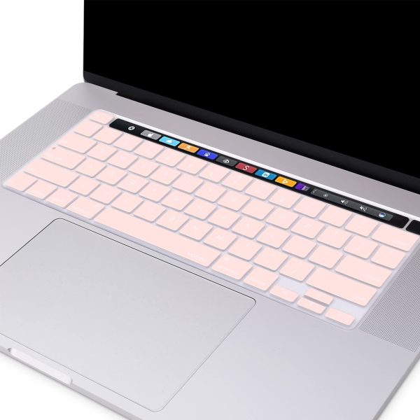 Keyboard Cover Skin For MacBook Pro 13 Pro 16 A2338 A2289 A2251 A2141 M1 M2 2020 to 2023 Pink - Image 2