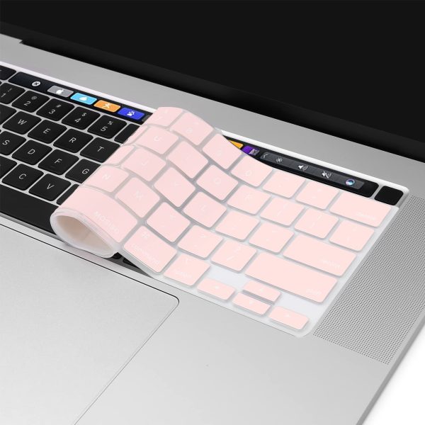 Keyboard Cover Skin For MacBook Pro 13 Pro 16 A2338 A2289 A2251 A2141 M1 M2 2020 to 2023 Pink - Image 3