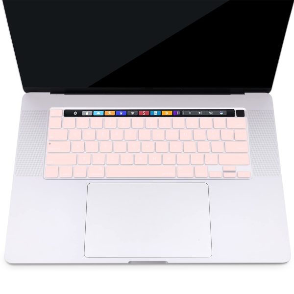Keyboard Cover Skin For MacBook Pro 13 Pro 16 A2338 A2289 A2251 A2141 M1 M2 2020 to 2023 Pink - Image 6
