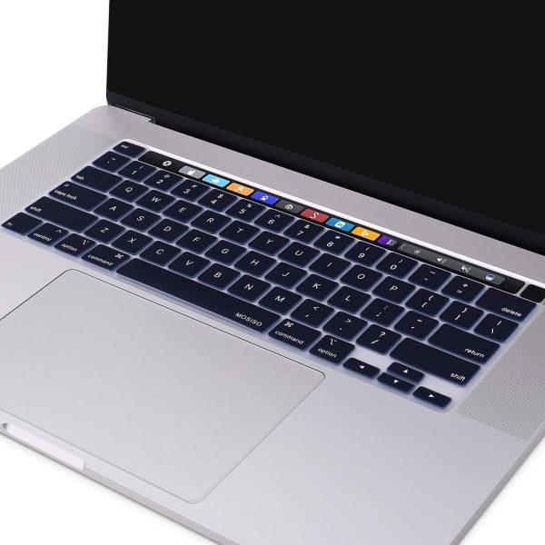 Keyboard Cover Skin For MacBook Pro 13 Pro 16 A2338 A2289 A2251 A2141 M1 M2 2020 to 2023 Navy Blue - Image 6