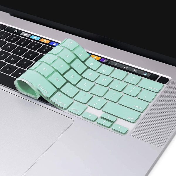 Keyboard Cover Skin For MacBook Pro 13 Pro 16 A2338 A2289 A2251 A2141 M1 M2 2020 to 2023 Mint Green - Image 4