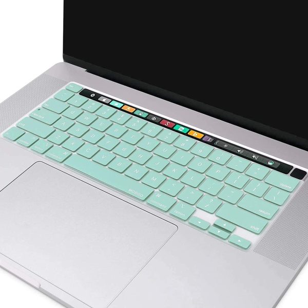 Keyboard Cover Skin For MacBook Pro 13 Pro 16 A2338 A2289 A2251 A2141 M1 M2 2020 to 2023 Mint Green - Image 6