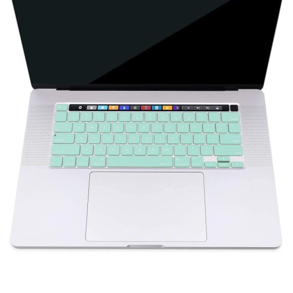 Keyboard Cover Skin For MacBook Pro 13 Pro 16 A2338 A2289 A2251 A2141 M1 M2 2020 to 2023 Mint Green - Image 7