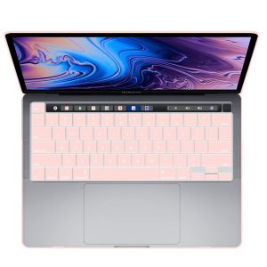 Suitable for  Sold Pink MacBook Pro 13 Inch Case 2016-2023 M1 M2 A2338 A2289 A2251 A2159 Hard Shell Case Keyboard Cover - Image 9